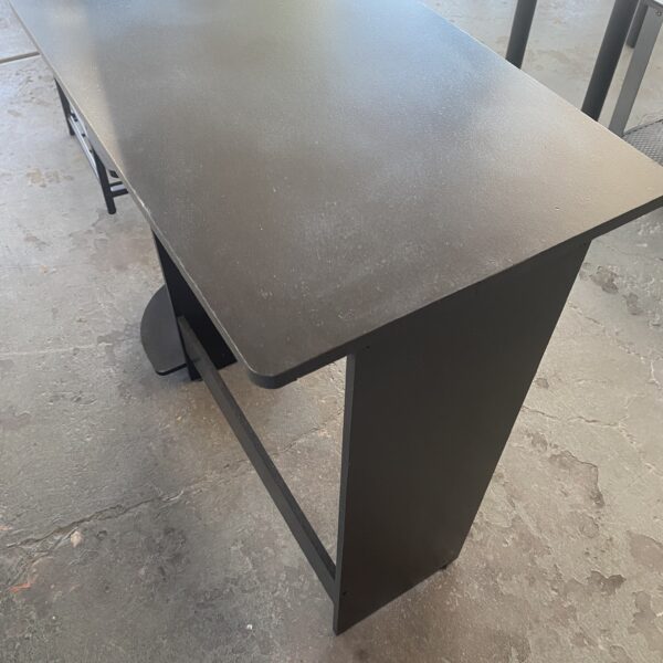 Black Wood Desk