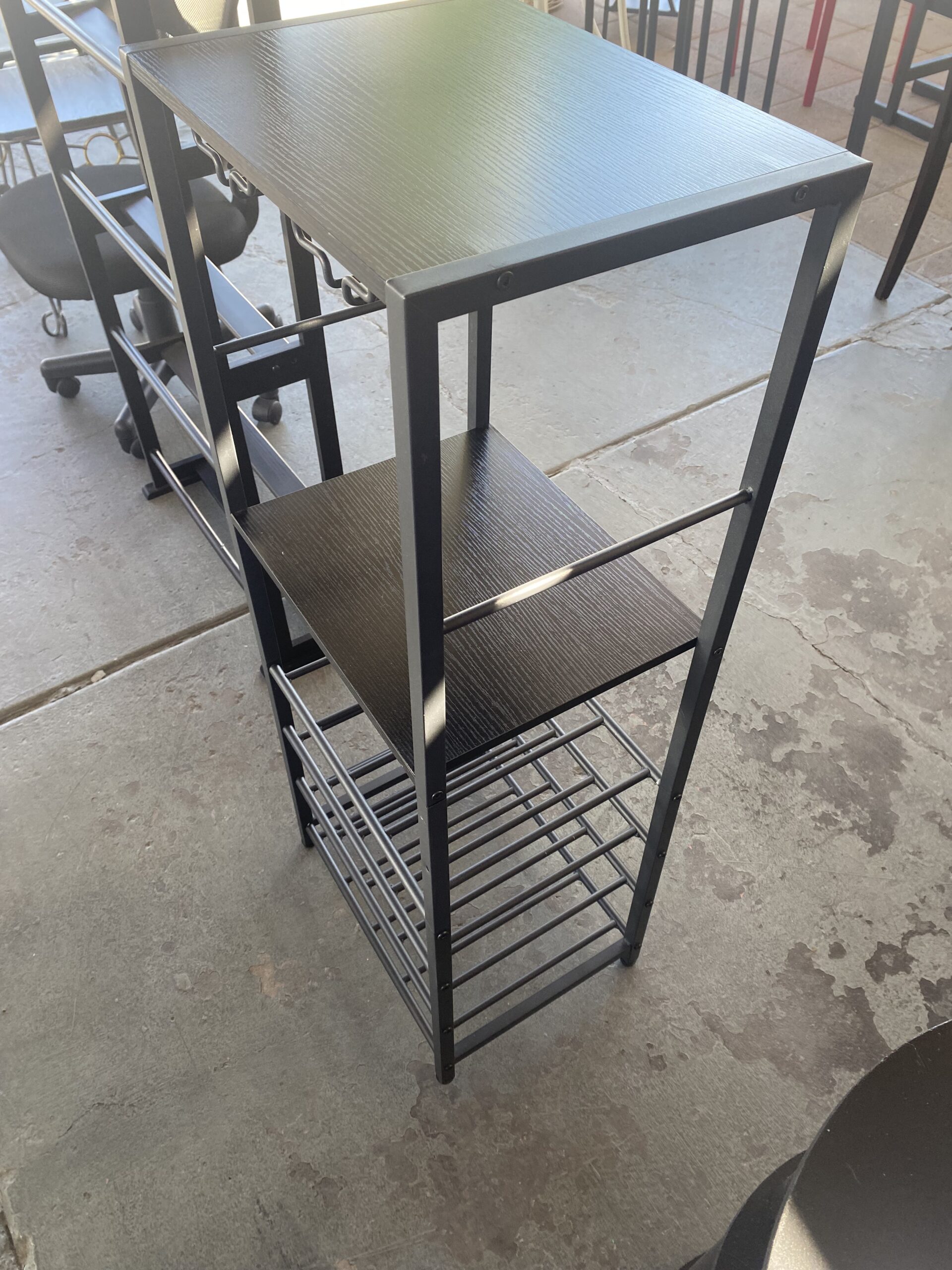 IMG_6416 Black Shelves Organizer - Image 1