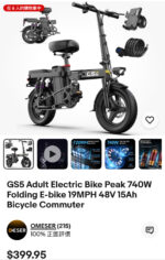Electric Bike GS5-Adult peak 740w - Image 5