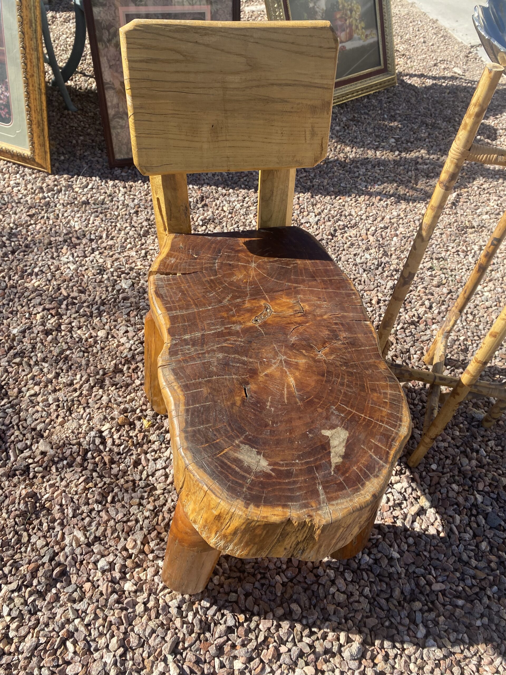 IMG_6794 Wooden chair - Image 1